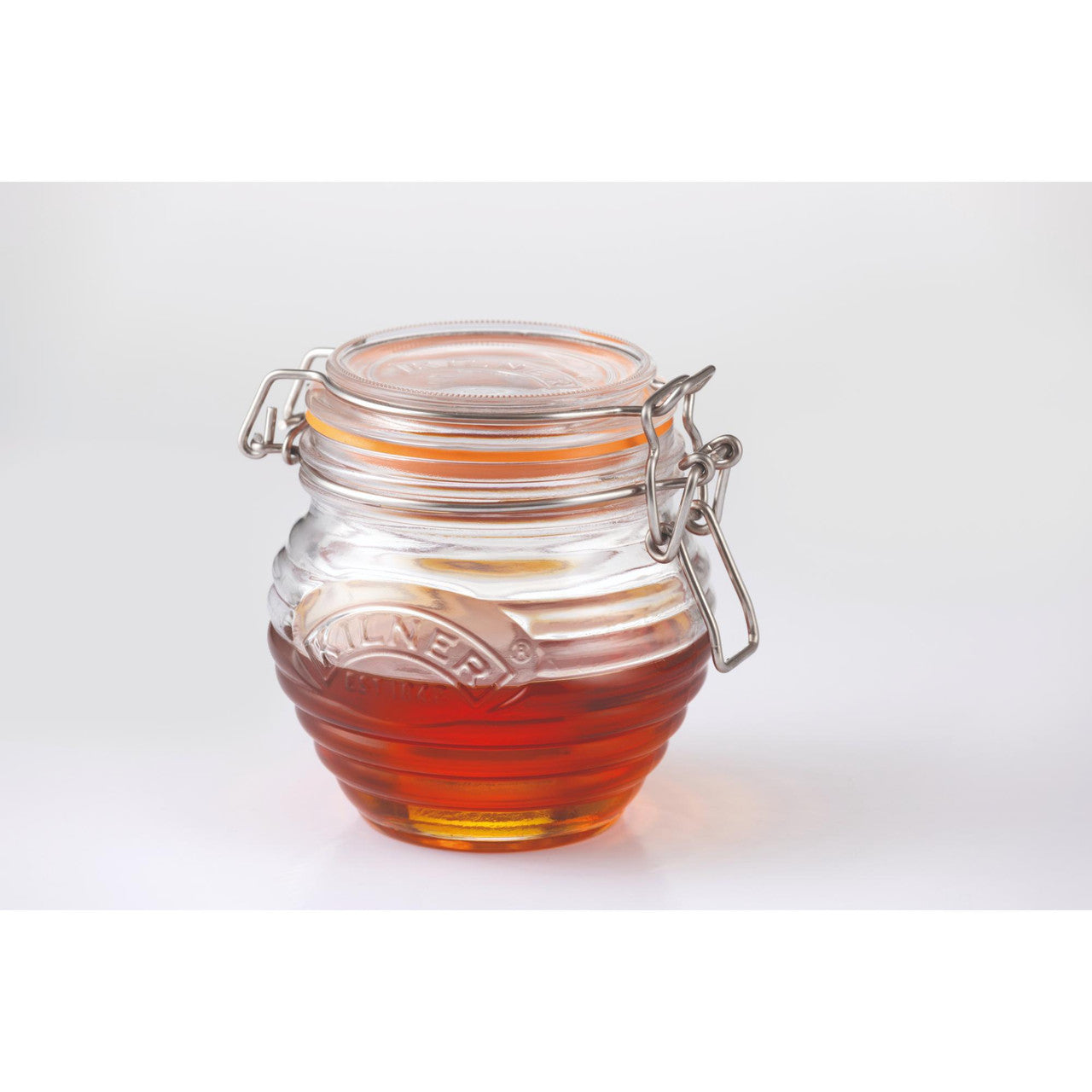KILNER Honey Pot with Drizzler Spoon, 400ml