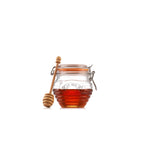 KILNER Honey Pot with Drizzler Spoon, 400ml