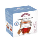 KILNER Honey Pot with Drizzler Spoon, 400ml