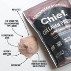 Grass-fed Collagen Protein Powder - Dark Chocolate