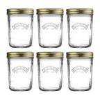 Kilner® Wide Mouth Preserve Jars Set of 6, 350ml