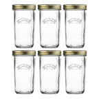 Kilner® Wide Mouth Preserve Jar Set of 6, 500ml
