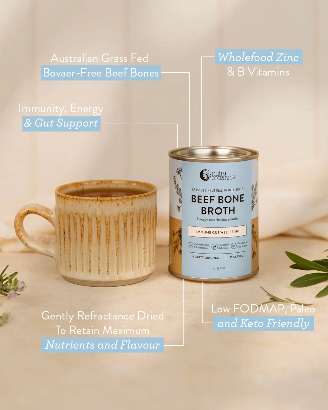 Beef Broth Powder 125g