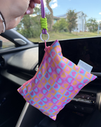 NEW -Mini Pouch Set - Hearts and Waves