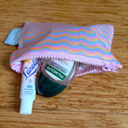 NEW -Mini Pouch Set - Hearts and Waves
