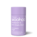 Woohoo Natural Deodorant & Anti-Chafe Stick (Pop) 60g