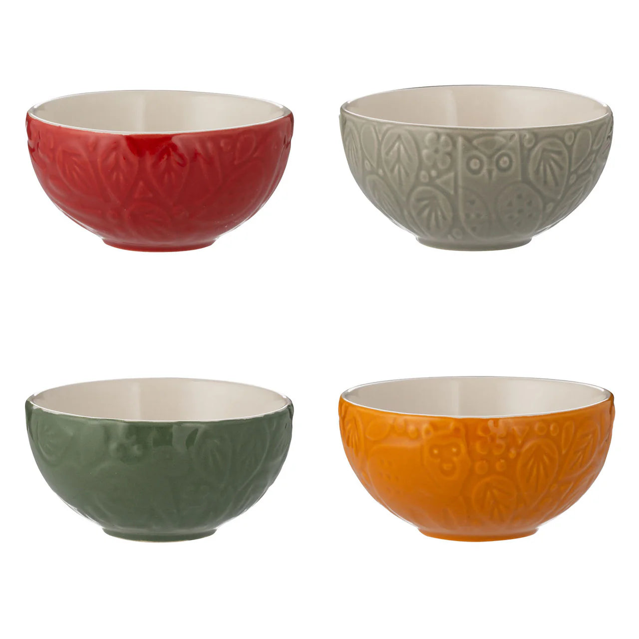 MASON CASH FOREST SET 4 PREP BOWLS 10CM