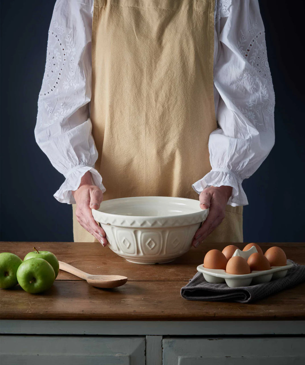 MASON CASH CREAM MIXING BOWL 24CM/2L