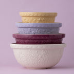 In The Meadow Cream Rose Mixing Bowl, 29cm / 4 Litre