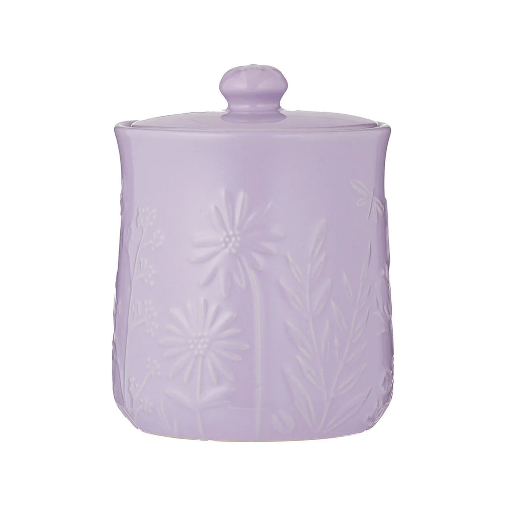 In The Meadow Lilac Storage Jar, 15 x 11.5cm / 800