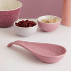 In The Meadow Pink Spoon Rest, 27 x 12 x 3.8cm