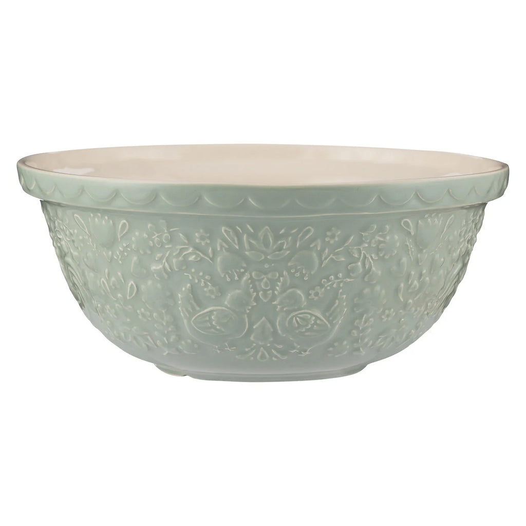 Home To Roost Green Hen Mixing Bowl - 4 Litre / 29cm