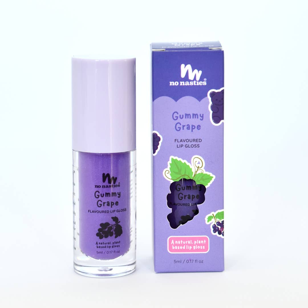 Natural Kids Lip Gloss Wands - Multiple Flavours available