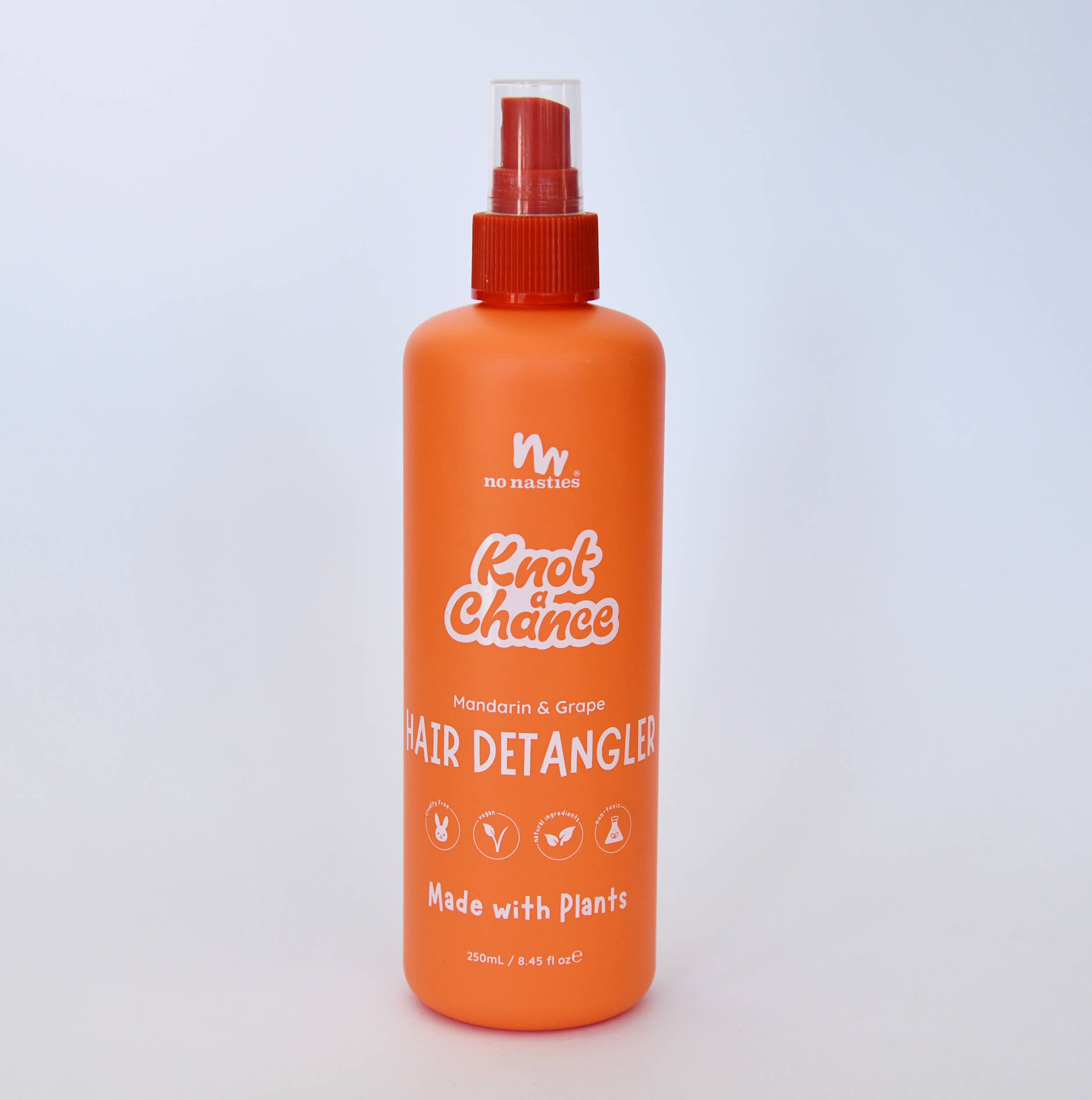 Natural Plant Based Hair Detangler in Mandarin and Grape