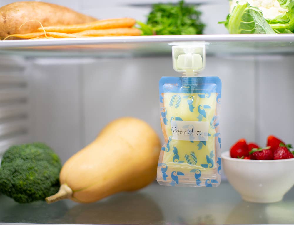 Food Pouch & Breast Milk Bag Organiser