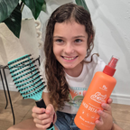 Natural Plant Based Hair Detangler in Mandarin and Grape