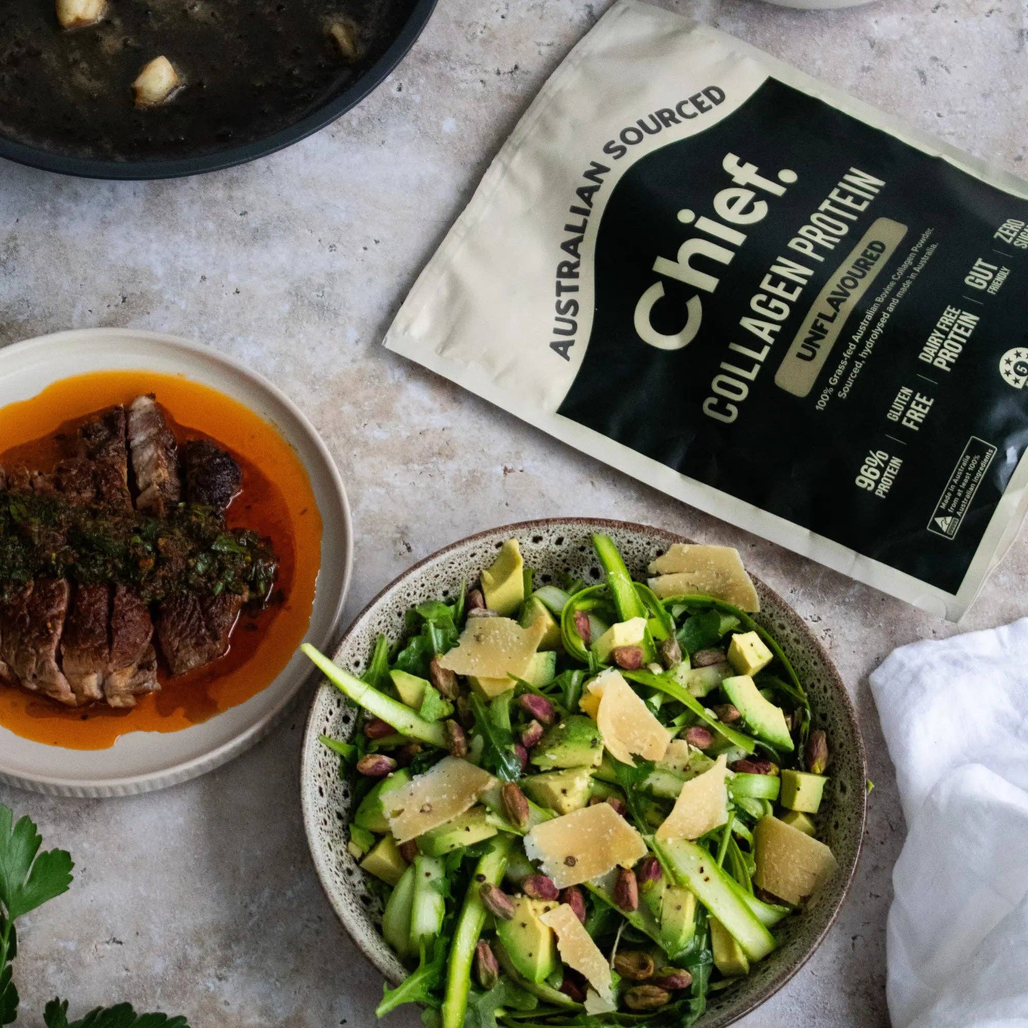 Grass-fed Collagen Protein Powder - Unflavoured
