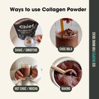 Grass-fed Collagen Protein Powder - Dark Chocolate