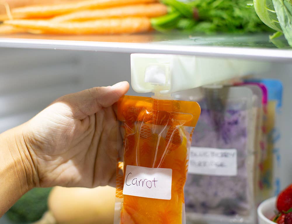 Food Pouch & Breast Milk Bag Organiser