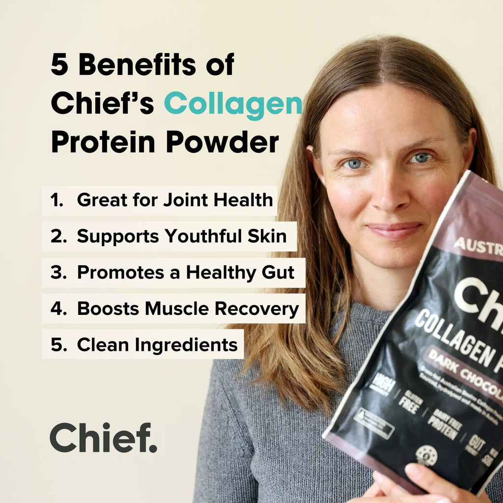 Grass-fed Collagen Protein Powder - Dark Chocolate