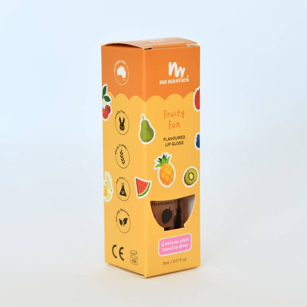 Natural Kids Lip Gloss Wands - Multiple Flavours available