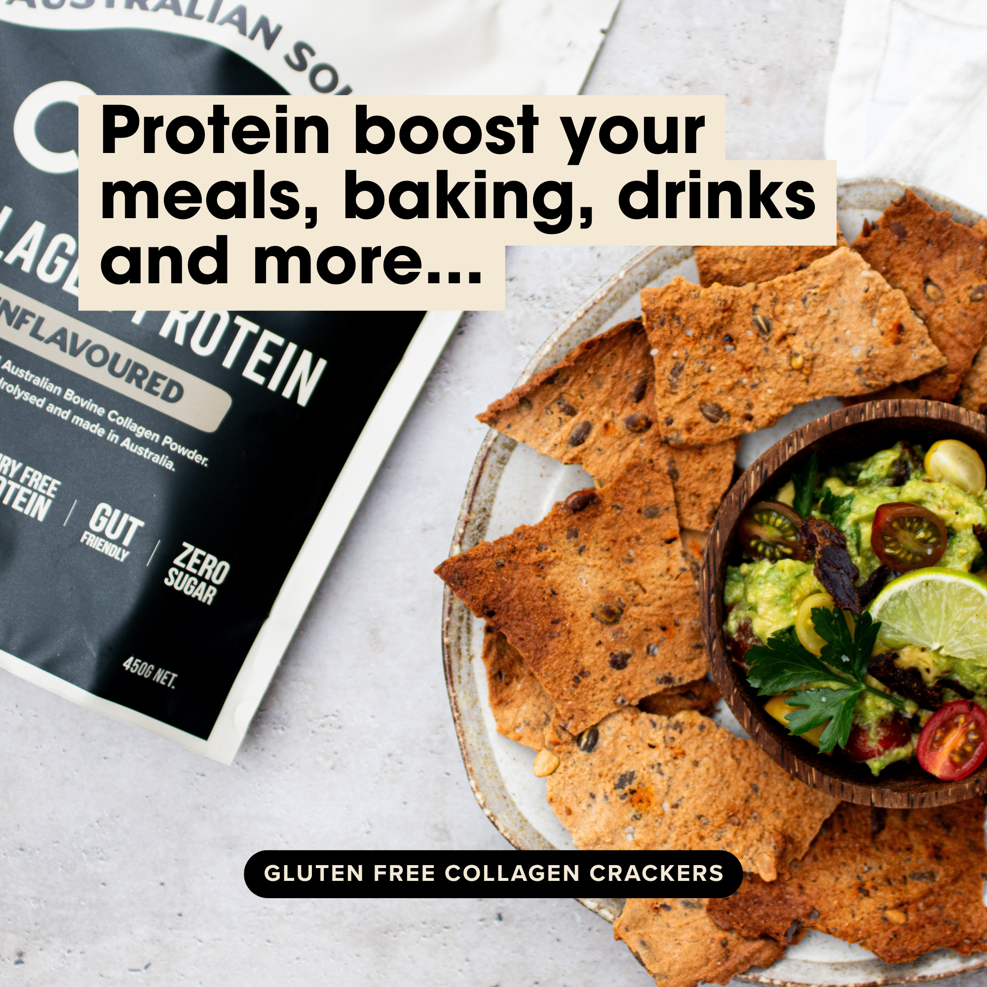 Grass-fed Collagen Protein Powder - Unflavoured