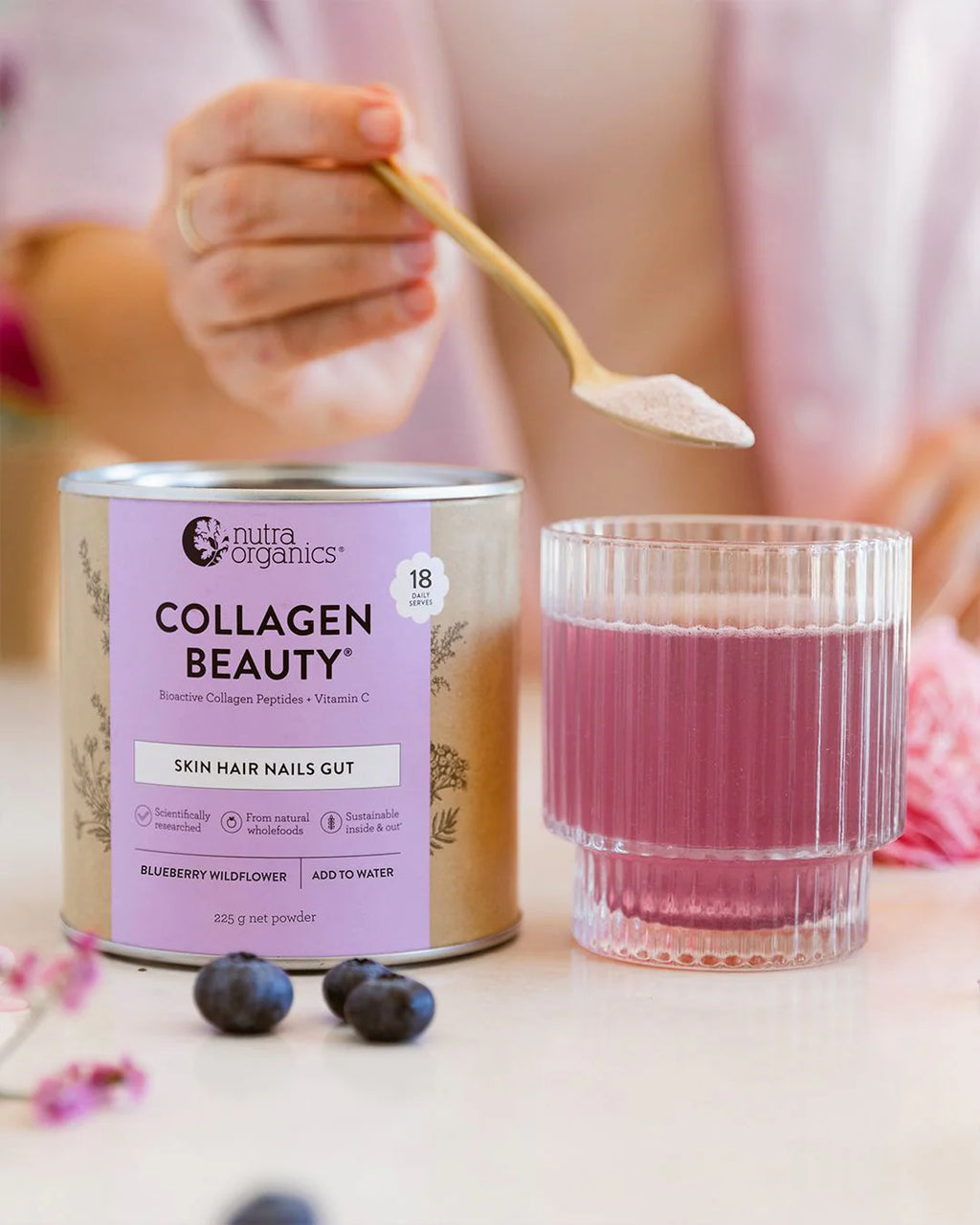 COLLAGEN BEAUTY BLUEBERRY WILDFLOWER