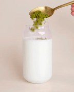 Collagen Strawberry Matcha Latte