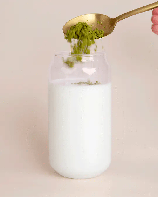 Collagen Strawberry Matcha Latte