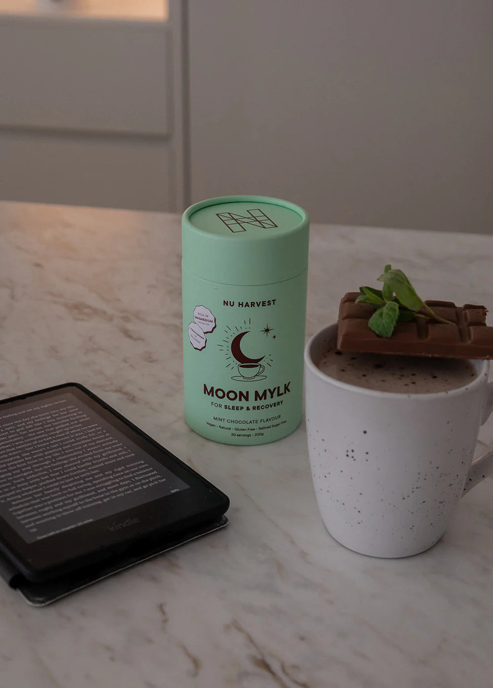 NU HARVEST CHOC MINT MOON MYLK