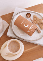 NU HARVEST WHITE CHOC CARAMEL SWIRL MOON MYLK