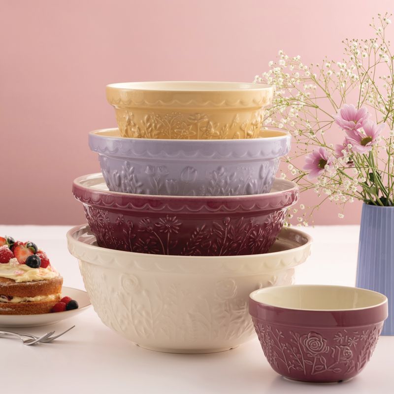 In The Meadow Yellow Daffodil Mixing Bowl, 21cm / 1.1 Litre