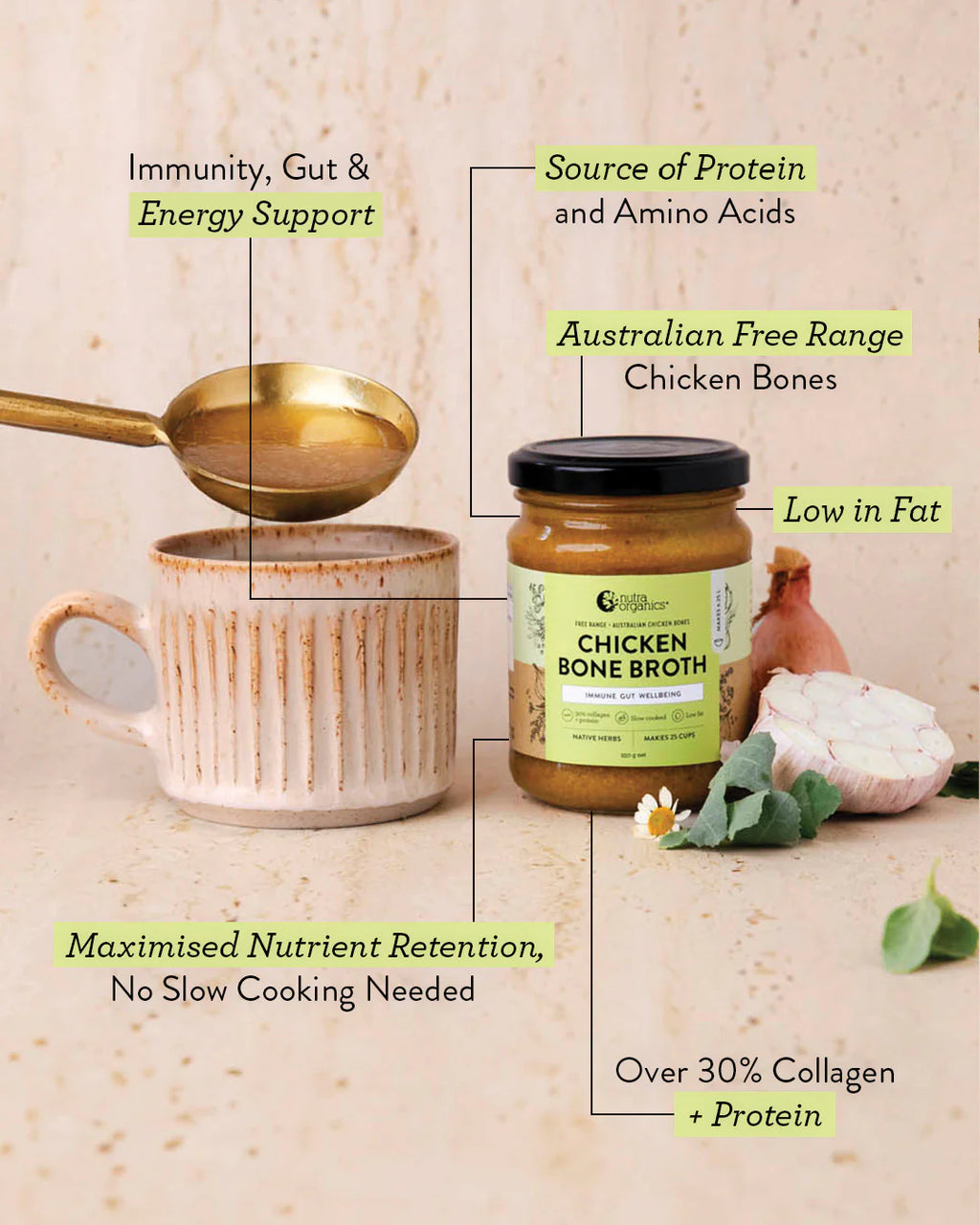 CHICKEN BONE BROTH CONCENTRATE