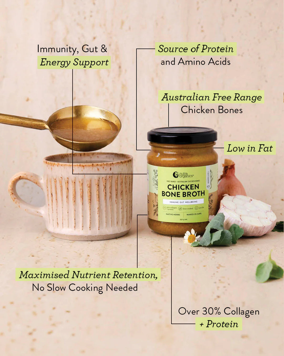 CHICKEN BONE BROTH CONCENTRATE