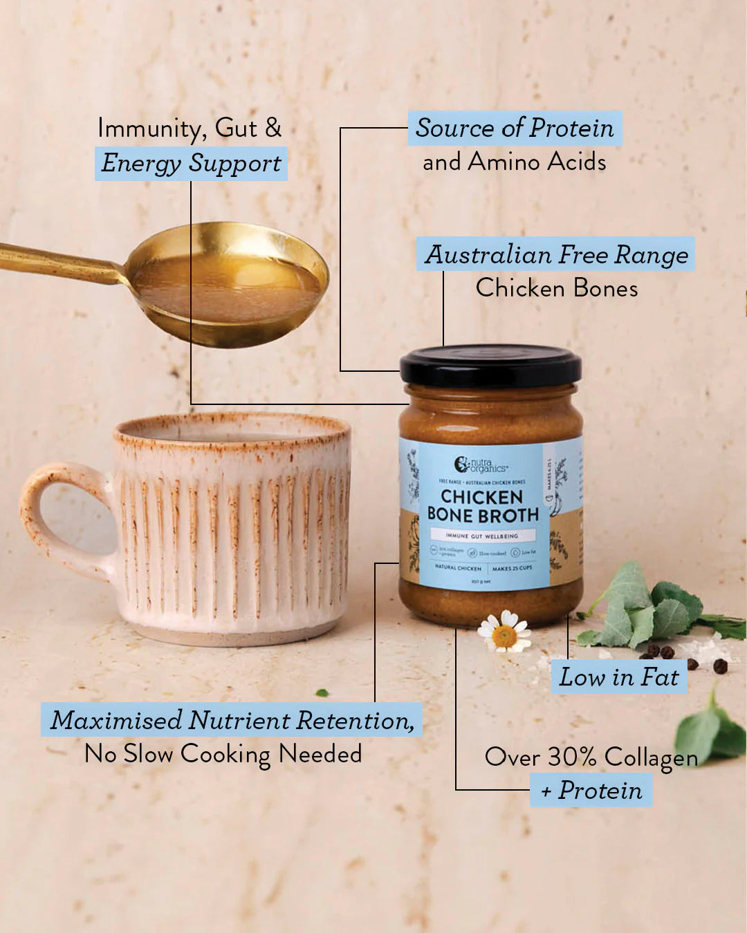 CHICKEN BONE BROTH CONCENTRATE