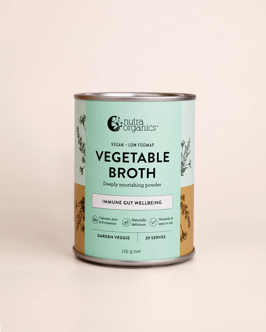 VEGETABLE BROTH GARDEN VEGGIE