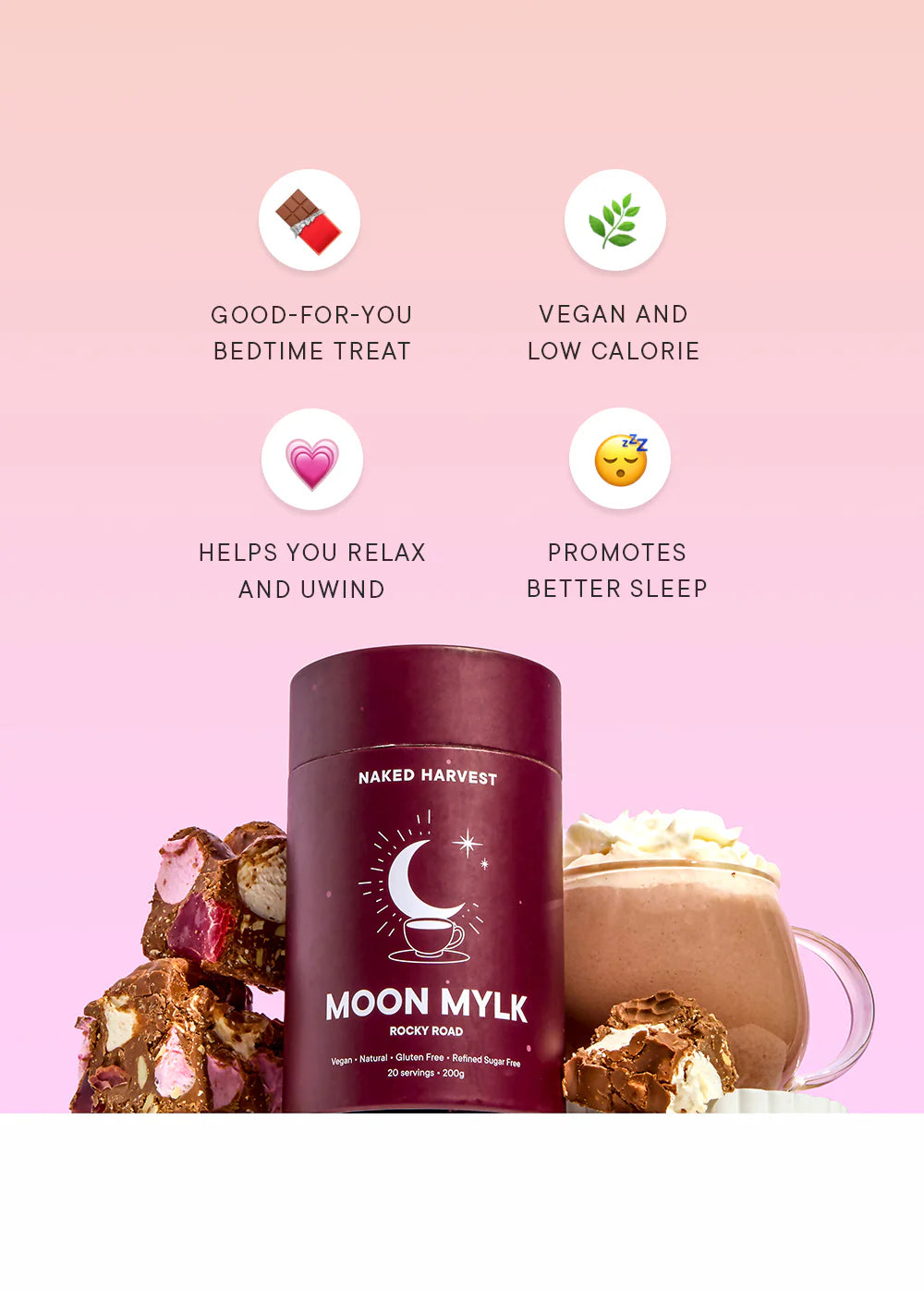 ROCKY ROAD MOON MYLK