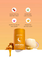 NU HARVEST WHITE CHOC CARAMEL SWIRL MOON MYLK