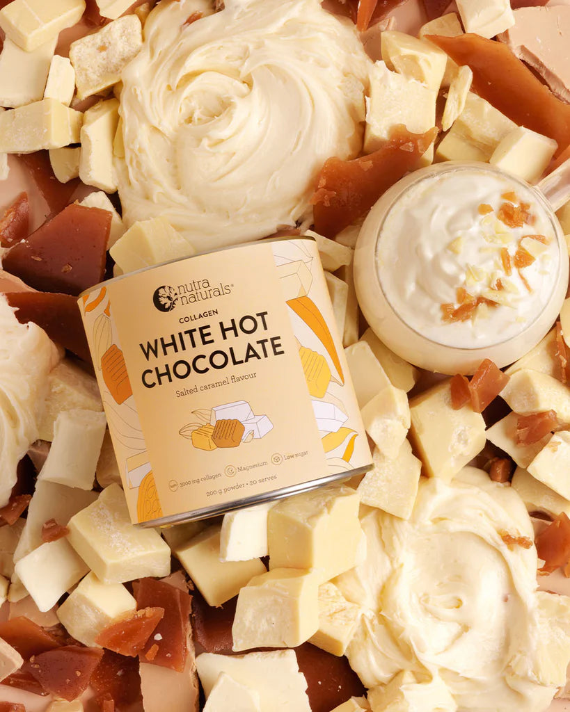 Collagen White Hot Chocolate Salted Caramel