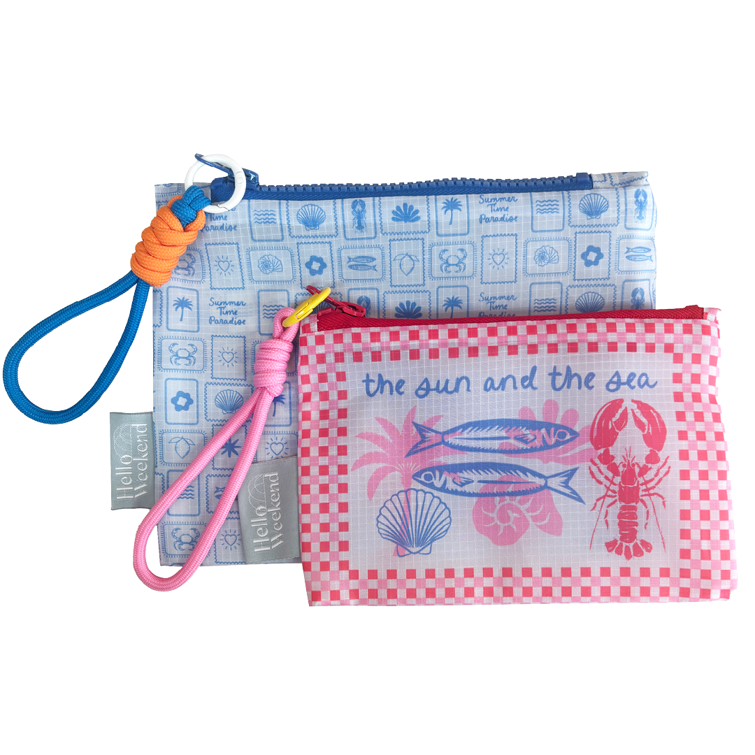 NEW - Mini Pouch Set - Lobster