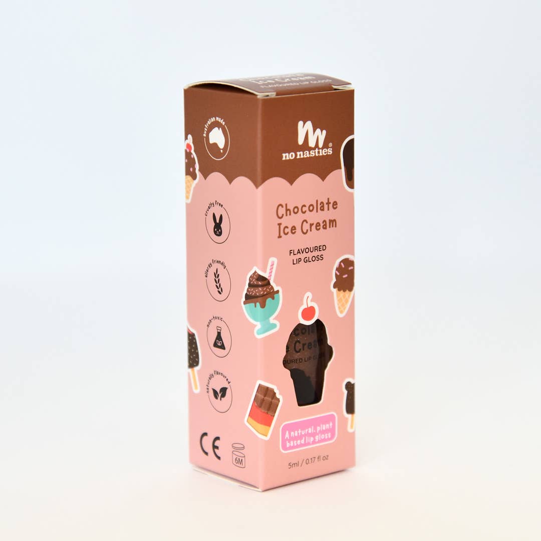 Natural Kids Lip Gloss Wands - Multiple Flavours available