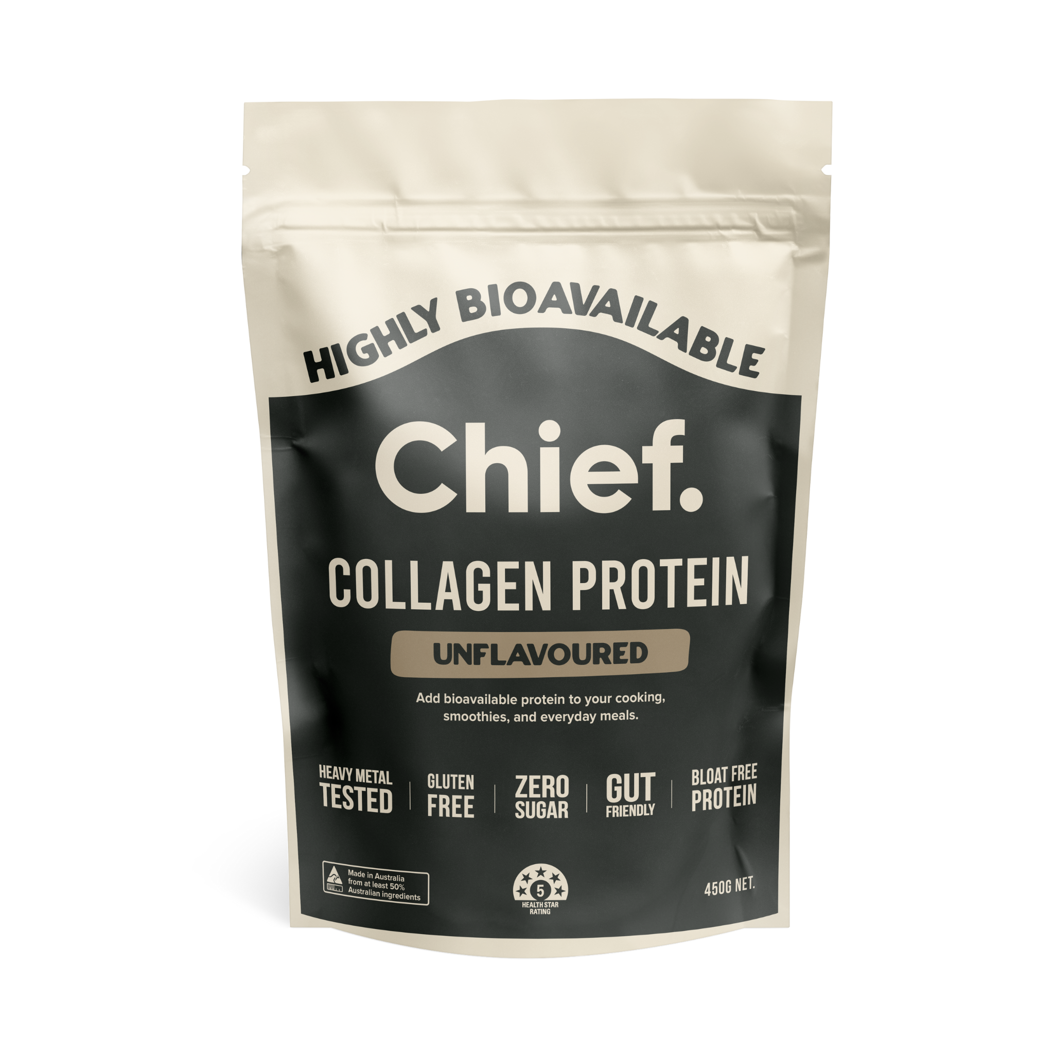Grass-fed Collagen Protein Powder - Unflavoured