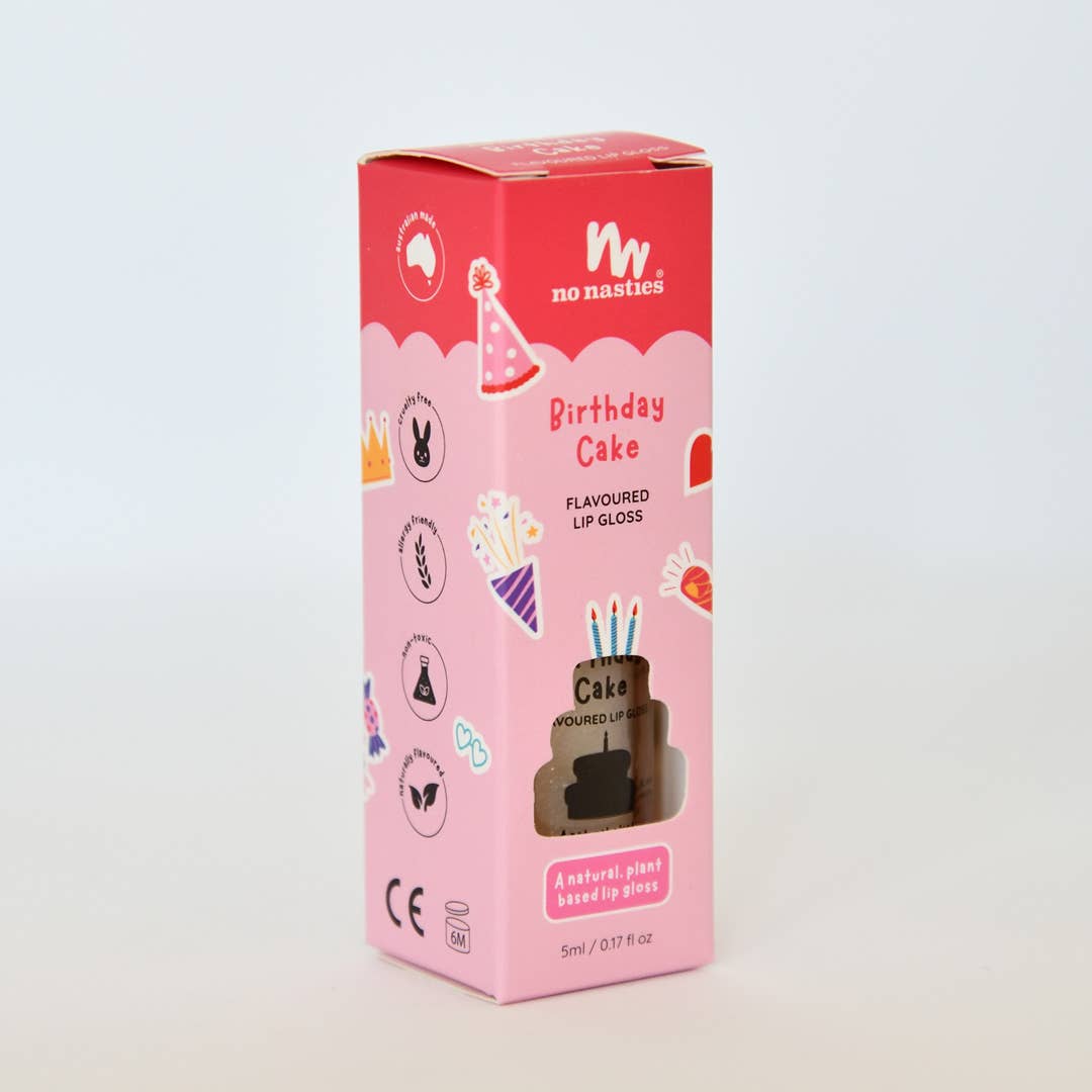 Natural Kids Lip Gloss Wands - Multiple Flavours available