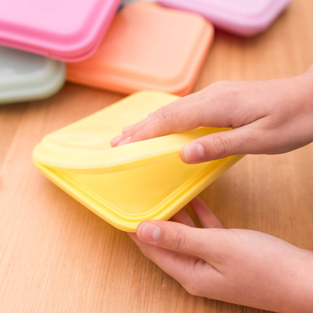 Sandwich Pouches – Fuchsia & Lemon