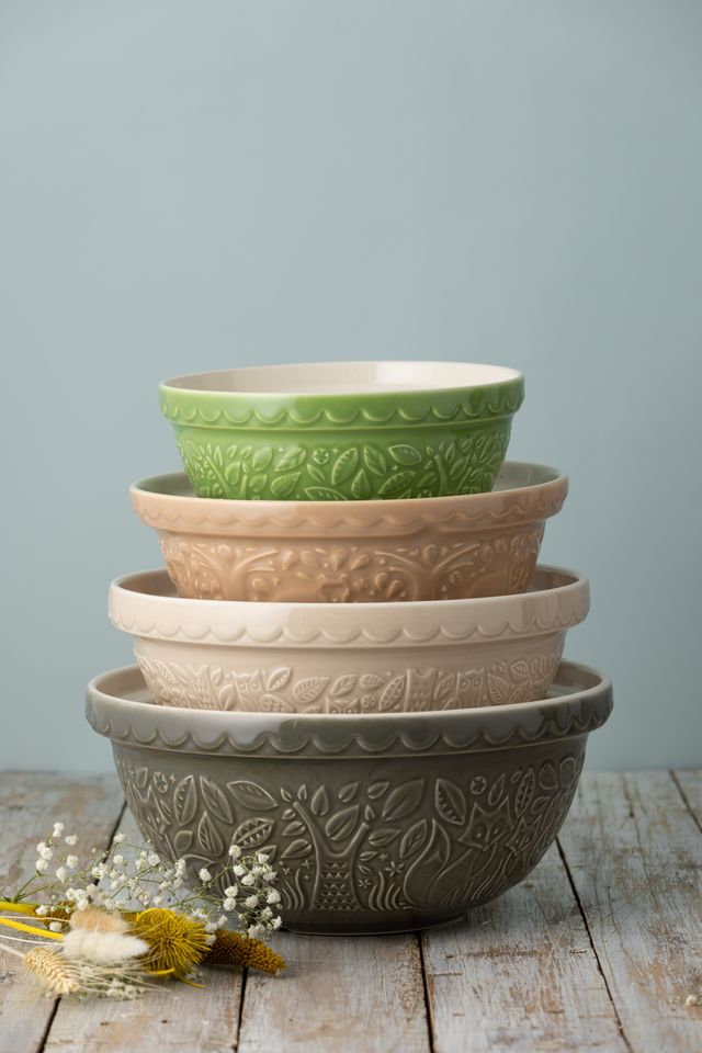 In The Forest Fox Grey Mixing Bowl, 29cm/ 4 Litre