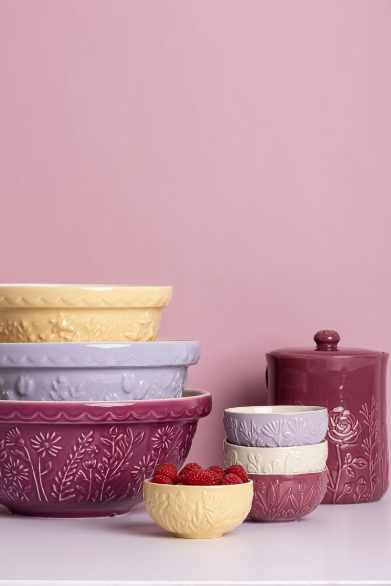 Mason Cash In The Meadow Set of 4 Prep Bowls, 175ml / 10 x 5cm