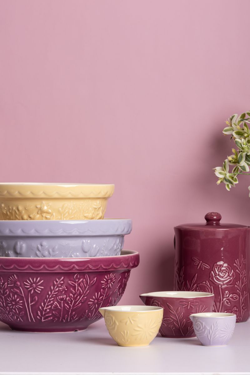 Mason Cash In The Meadow Set of 4 Prep Bowls, 175ml / 10 x 5cm