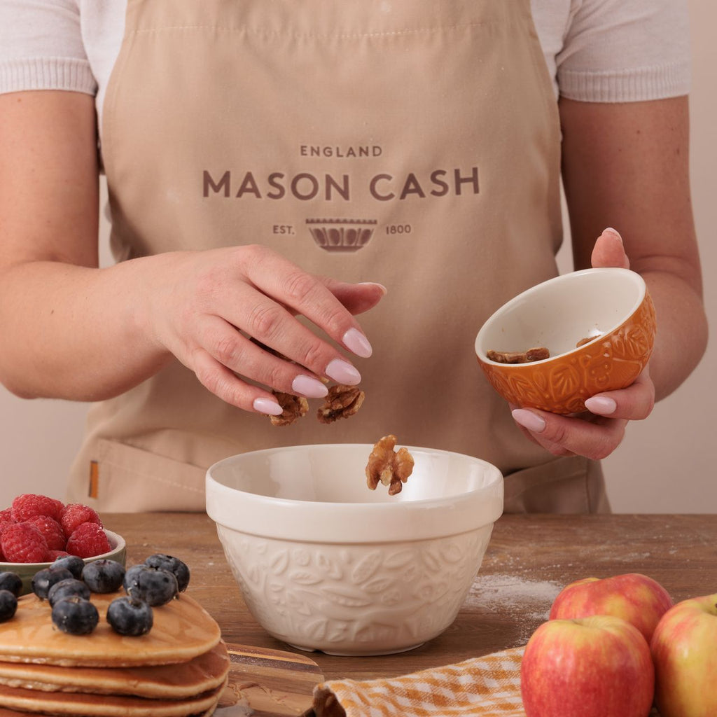 Mason Cash In The Forest Fox Cream Pudding Basin, 16cm/900ml